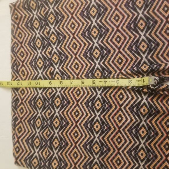 LuLaRoe Purple, Red and Yellow Zigzag Kaleidoscope Print Athleisure Leggings TC - Picture 8 of 12